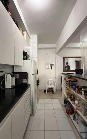 Apartamento à venda com 37m², 1 quarto e 1 vaga