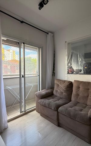 Apartamento à venda com 37m², 1 quarto e 1 vaga