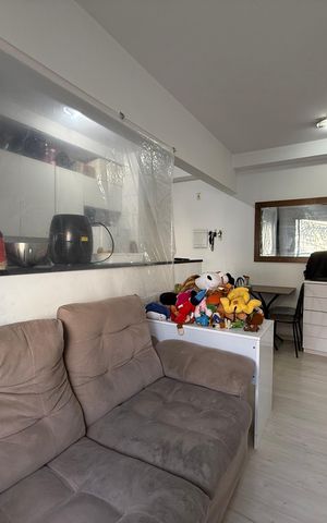 Apartamento à venda com 37m², 1 quarto e 1 vaga