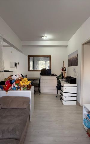 Apartamento à venda com 37m², 1 quarto e 1 vaga