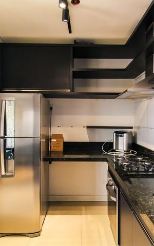Apartamento para alugar com 32m², 1 quarto e sem vaga Apartamento para alugar com 32m², 1 quarto e sem vagaCozinha
