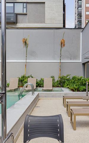 Apartamento para alugar com 30m², 1 quarto e sem vaga Apartamento para alugar com 30m², 1 quarto e sem vagaÁrea comum - Piscina