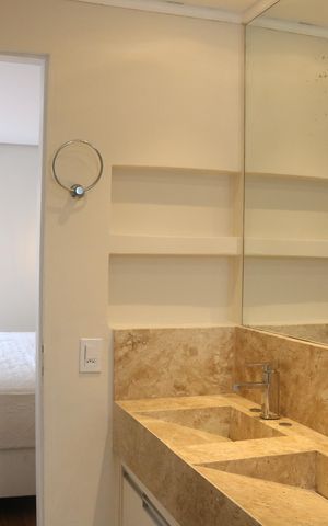 Apartamento para alugar com 70m², 2 quartos e 1 vagaBanheiro 1