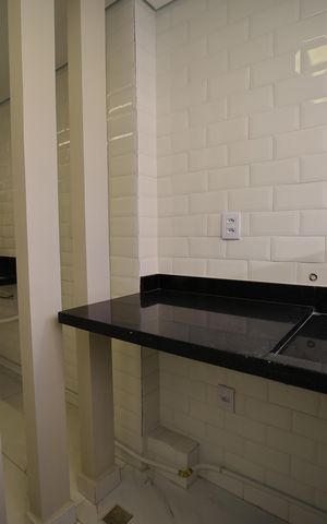 Apartamento para alugar com 58m², 2 quartos e 1 vagaCozinha e Área de Serviço