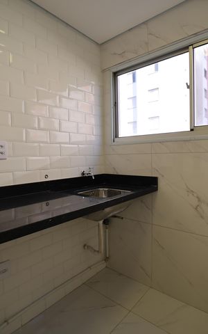 Apartamento para alugar com 58m², 2 quartos e 1 vagaCozinha e Área de Serviço