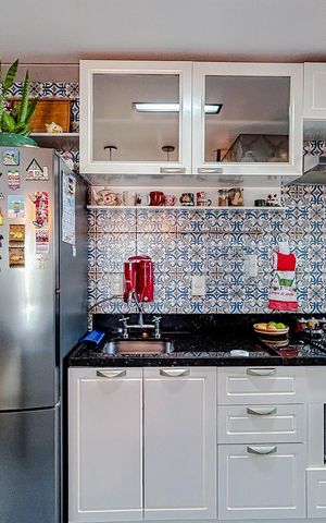 Apartamento para alugar com 69m², 2 quartos e 1 vagaCozinha - Armários