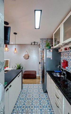 Apartamento para alugar com 69m², 2 quartos e 1 vagaCozinha