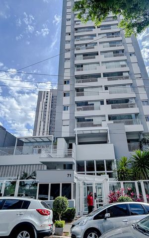 Apartamento para alugar com 69m², 2 quartos e 1 vagaFachada e portaria