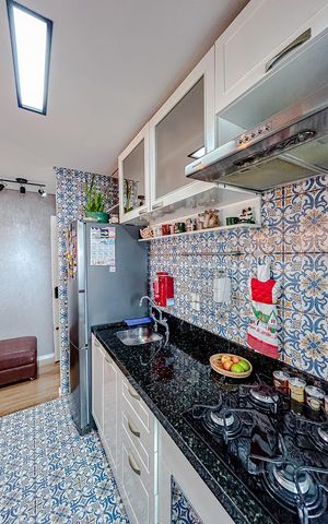 Apartamento para alugar com 69m², 2 quartos e 1 vagaCozinha