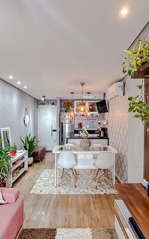 Apartamento para alugar com 69m², 2 quartos e 1 vagaSala