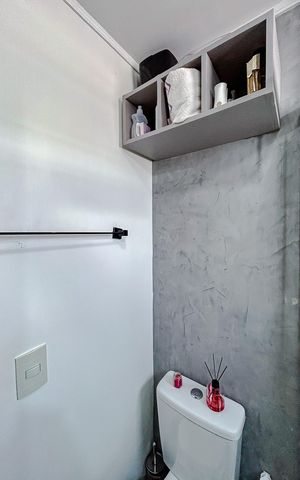 Apartamento para alugar com 69m², 2 quartos e 1 vagaBanheiro da Suíte