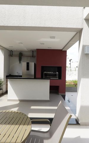 Apartamento à venda com 60m², 1 quarto e 1 vagaChurrasqueira