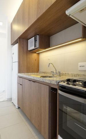 Apartamento à venda com 60m², 1 quarto e 1 vagaCozinha