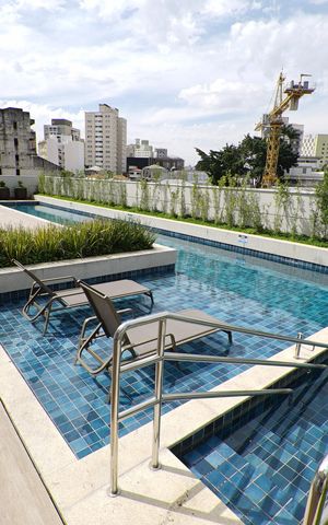 Apartamento à venda com 60m², 1 quarto e 1 vagaPiscina