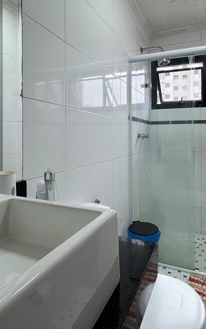 Apartamento à venda com 135m², 3 quartos e 2 vagas Apartamento à venda com 135m², 3 quartos e 2 vagasBanheiro Social