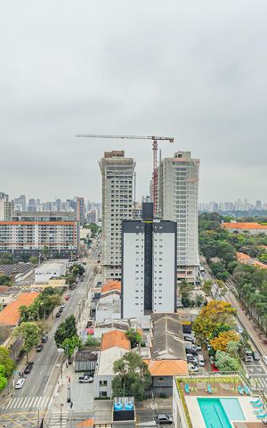 Studio para alugar com 43m², 1 quarto e 1 vaga Studio para alugar com 43m², 1 quarto e 1 vagaVista da Varanda