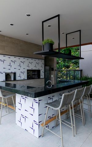 Studio para alugar com 43m², 1 quarto e 1 vaga Studio para alugar com 43m², 1 quarto e 1 vagaÁrea comum - Churrasqueira