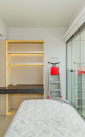 Studio para alugar com 43m², 1 quarto e 1 vaga Studio para alugar com 43m², 1 quarto e 1 vagaVaranda da Sala