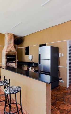 Apartamento à venda com 45m², 2 quartos e 1 vagaÁrea comum - Churrasqueira