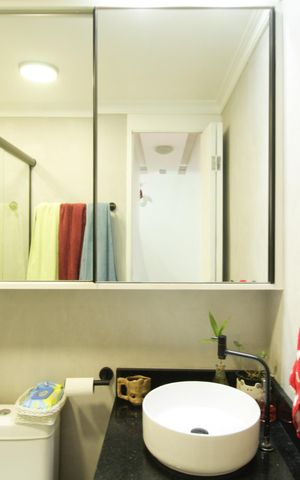 Apartamento para alugar com 52m², 2 quartos e 1 vaga Apartamento para alugar com 52m², 2 quartos e 1 vagaBanheiro
