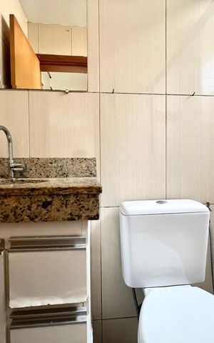 Apartamento para alugar com 50m², 2 quartos e 2 vagas Apartamento para alugar com 50m², 2 quartos e 2 vagasBanheiro Social
