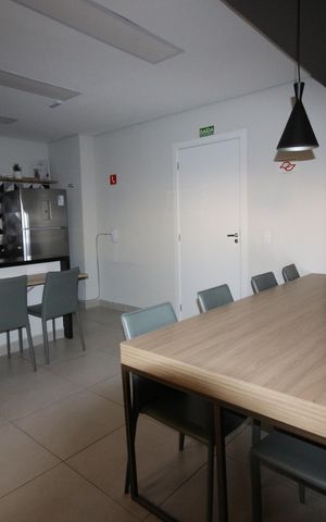 Apartamento para alugar com 37m², 1 quarto e 1 vagaÁrea comum - Espaço Gourmet