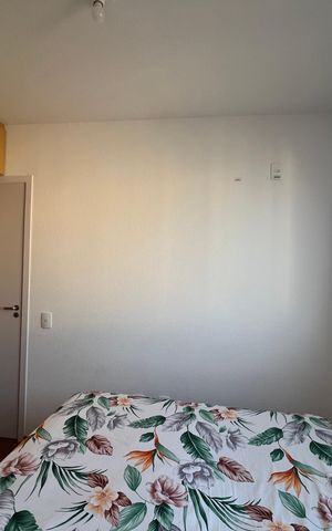 Apartamento para alugar com 46m², 1 quarto e 1 vagaQuarto