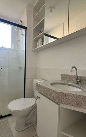 Apartamento para alugar com 46m², 1 quarto e 1 vagaBanheiro