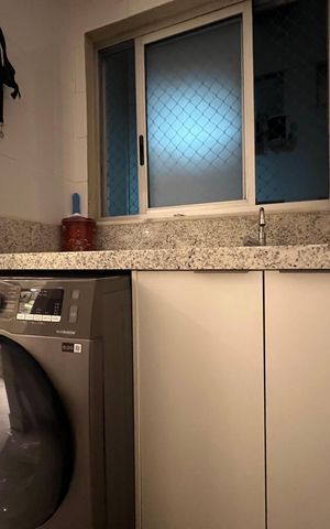 Apartamento para alugar com 120m², 3 quartos e 2 vagas Apartamento para alugar com 120m², 3 quartos e 2 vagasÁrea de serviço