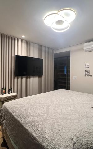 Apartamento para alugar com 120m², 3 quartos e 2 vagas Apartamento para alugar com 120m², 3 quartos e 2 vagasQuarto