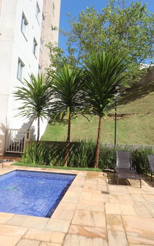 Apartamento para alugar com 35m², 2 quartos e 1 vagaÁrea comum - Piscina