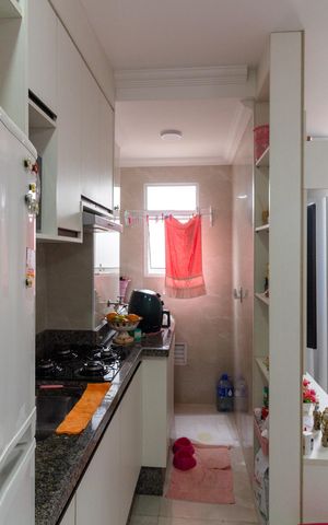 Apartamento à venda com 35m², 1 quarto e 1 vagaCozinha e Área de Serviço