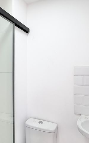 Apartamento para alugar com 35m², 1 quarto e sem vaga Apartamento para alugar com 35m², 1 quarto e sem vagaBanheiro