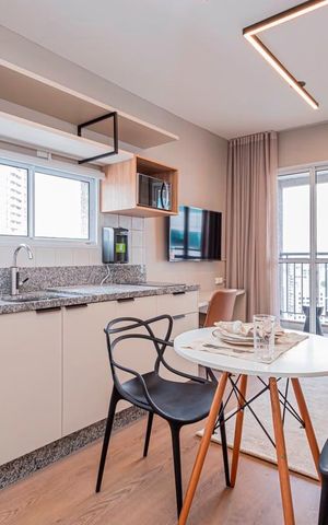 Studio para alugar com 31m², 1 quarto e sem vaga Studio para alugar com 31m², 1 quarto e sem vagaStudio