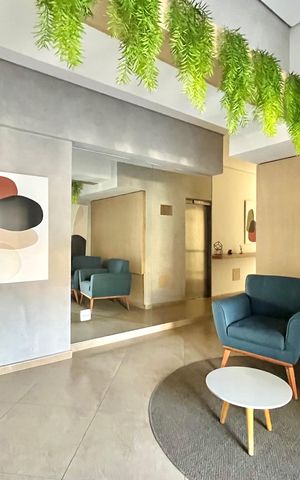 Apartamento para alugar com 54m², 2 quartos e 1 vaga Apartamento para alugar com 54m², 2 quartos e 1 vagaHall social