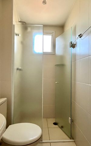 Apartamento para alugar com 54m², 2 quartos e 1 vaga Apartamento para alugar com 54m², 2 quartos e 1 vagaBanheiro Corredor