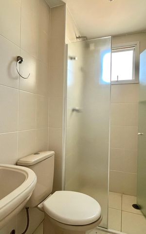 Apartamento para alugar com 54m², 2 quartos e 1 vaga Apartamento para alugar com 54m², 2 quartos e 1 vagaBanheiro Corredor