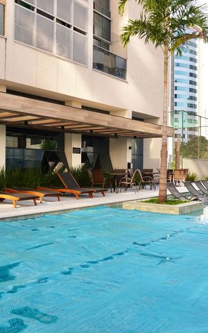 Apartamento para alugar com 82m², 3 quartos e 2 vagasÁrea comum - Piscina