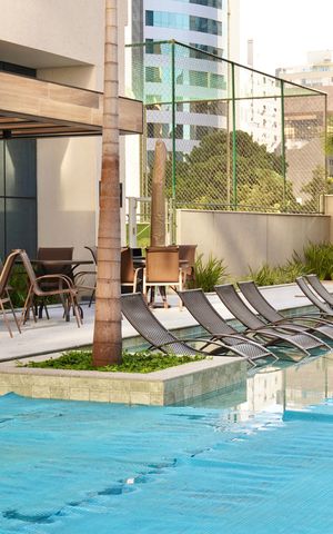 Apartamento para alugar com 82m², 3 quartos e 2 vagasÁrea comum - Piscina