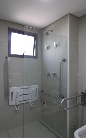 Studio para alugar com 41m², 1 quarto e sem vagaBanheiro