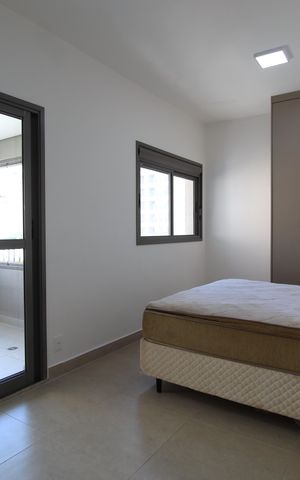 Studio para alugar com 41m², 1 quarto e sem vagaSala/Quarto