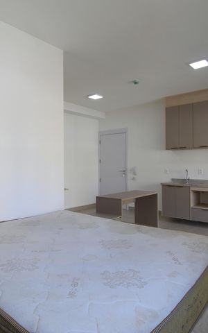 Studio para alugar com 41m², 1 quarto e sem vagaSala/Quarto