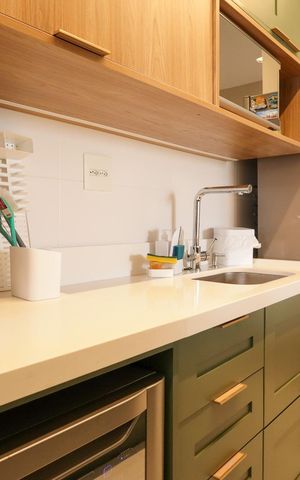 Apartamento para alugar com 58m², 2 quartos e 1 vaga Apartamento para alugar com 58m², 2 quartos e 1 vagaCozinha americana