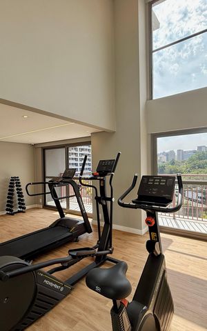 Studio à venda com 28m², 1 quarto e sem vagaAcademia