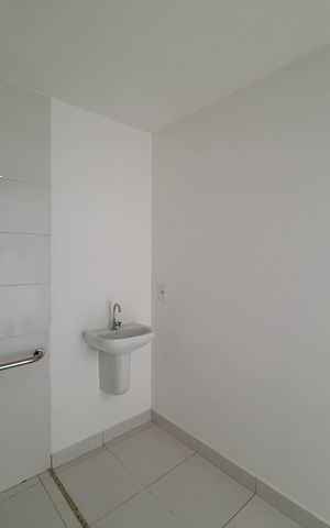 Studio à venda com 28m², 1 quarto e sem vagaBanheiro 