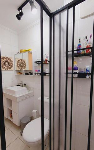 Apartamento à venda com 62m², 2 quartos e 1 vaga Apartamento à venda com 62m², 2 quartos e 1 vagaBanheiro