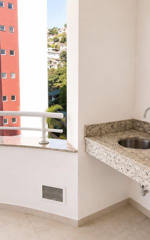 Apartamento para alugar com 88m², 2 quartos e 1 vaga Apartamento para alugar com 88m², 2 quartos e 1 vagaVaranda