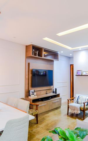 Casa à venda com 114m², 2 quartos e 2 vagasSala 