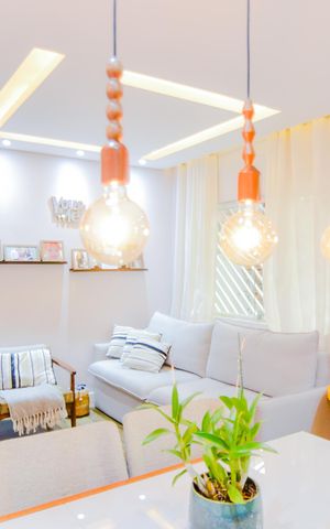 Casa à venda com 114m², 2 quartos e 2 vagasSala 