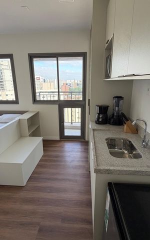 Studio à venda com 20m², 1 quarto e sem vaga Studio à venda com 20m², 1 quarto e sem vagaCozinha